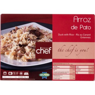Gelpeixe Chef Arroz de Pato embalagem 400 g