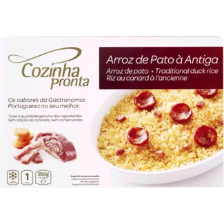 Cozinha Pronta Arroz de Pato à Antiga embalagem 350 g