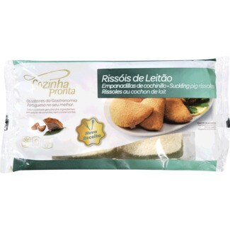 Cozinha Pronta Rissóis de Leitão 6 Unidades embalagem 390 g