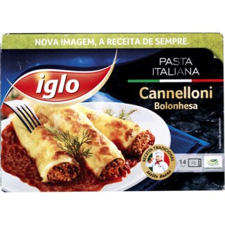 Iglo Canelones à Bolonhesa embalagem 400 g