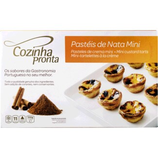 Cozinha Pronta Mini Pastéis de Nata embalagem 330 g