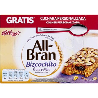 All-Bran Bolinhos de Fruta e Fibra Pack 6 embalagem 240 g