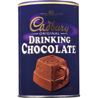 Cadbury Achocolatado embalagem 250 g