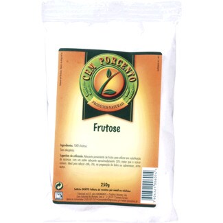 Cem Porcento Fructose embalagem 250 g