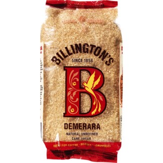 Billingtons Açúcar Demerara embalagem 500 g