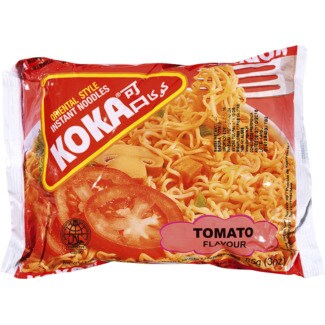 Koka Massa Instantânea com Tomate embalagem 85 g