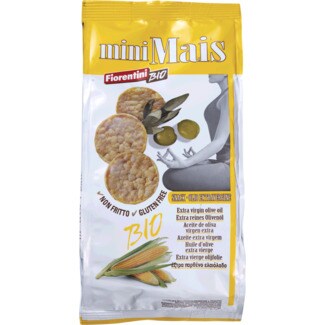 Fiorentini Snack de Milho com Azeite Biológico sem Glúten embalagem 50 g