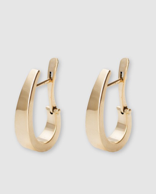 Pendientes de oro amarillo