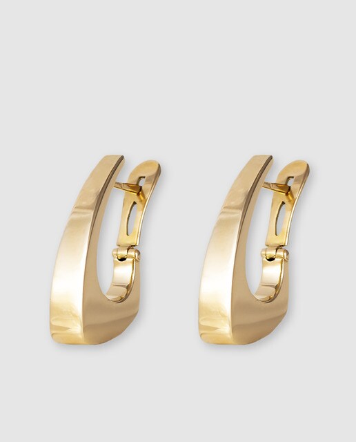 Pendientes de oro amarillo