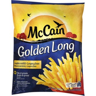 Mccain Batatas Golden Long embalagem 750 g