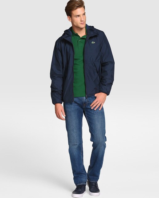 Polo de hombre de manga corta verde