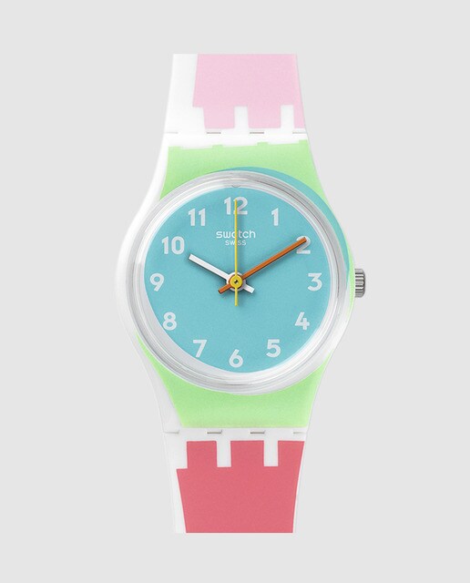 Reloj De Traver de caucho multicolor