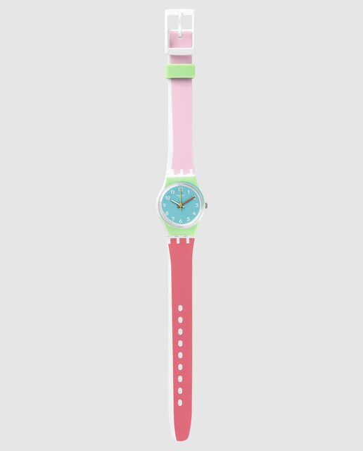 Reloj De Traver de caucho multicolor