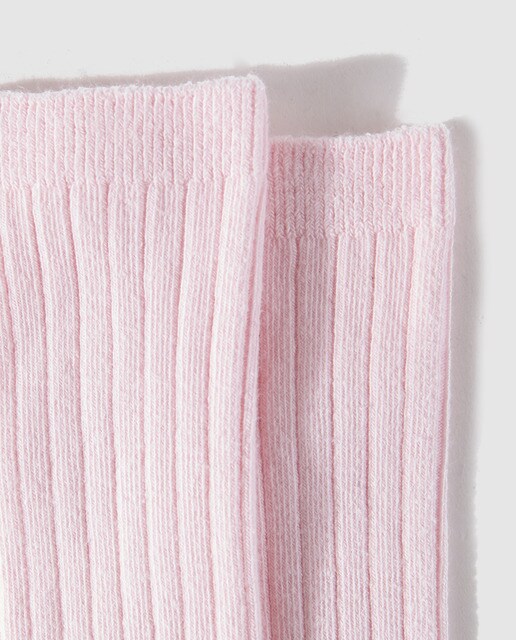 Calcetines de bebé niña Cotton Juice en rosa