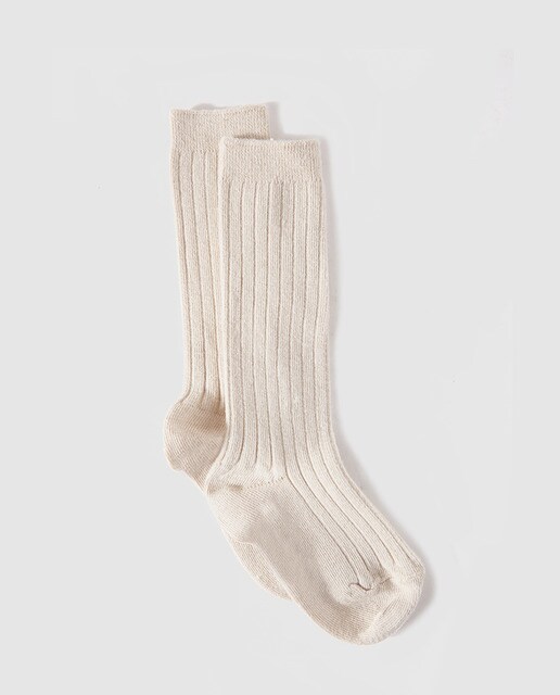 Calcetines de bebé niño Cotton Juice marrón