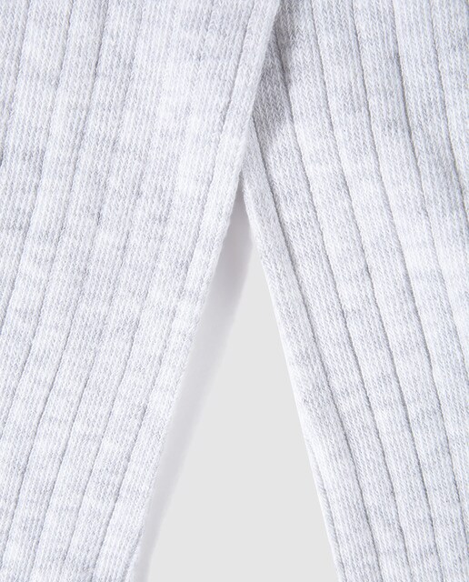 Leotardos de bebé niña Cotton Juice en gris