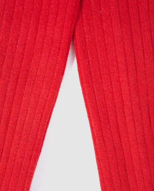 Leotardos de niña en rojo