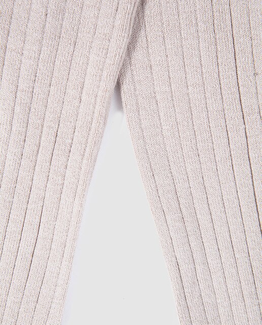Leotardos de niña en beige