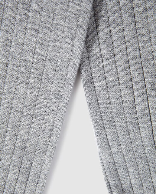 Leotardos de bebé niña en gris
