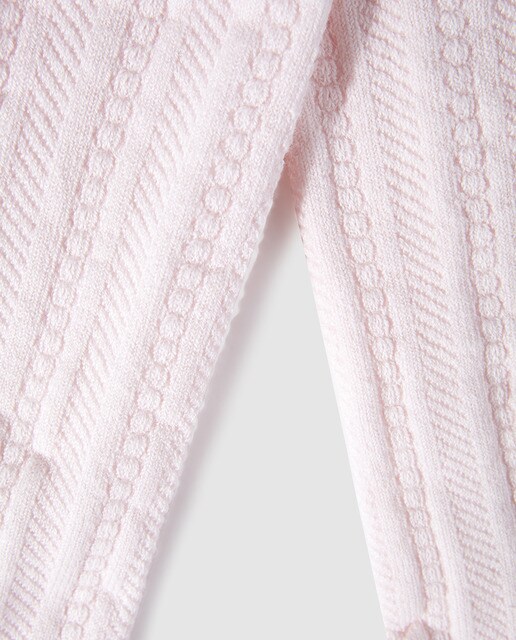 Leotardos de bebé niña en rosa