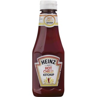 Heinz Ketchup Hot Chilli embalagem 342 g