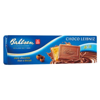 Bahlsen Choco Leibniz Bolachas Cobertas com Chocolate embalagem 125 g
