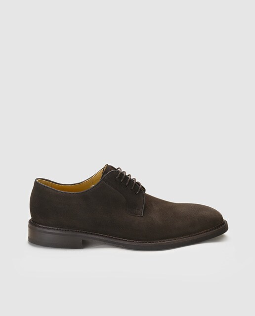 Bluchers de hombre de Berwick de ante marrones