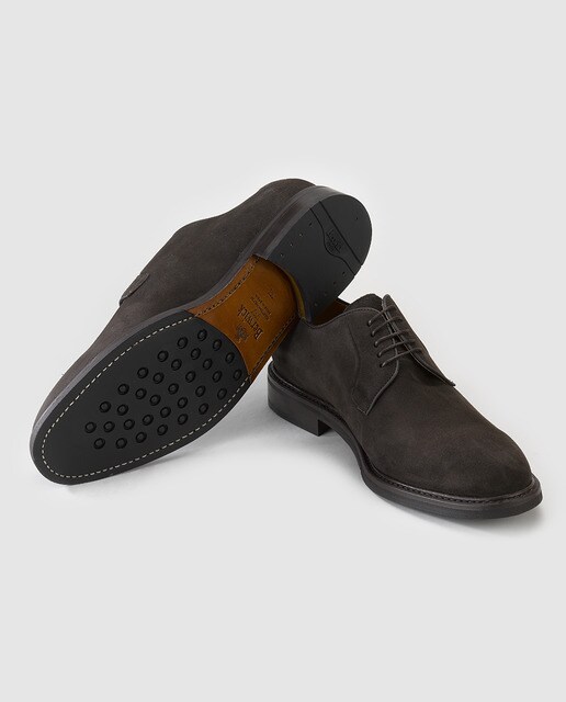 Bluchers de hombre de Berwick de ante marrones