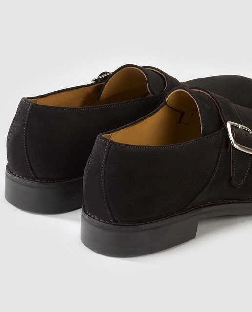 Zapatos de vestir de hombre de Berwick de ante marrones