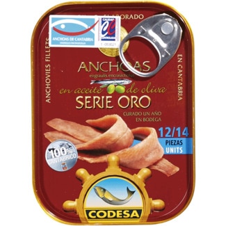 Codesa Filetes de Anchova em Azeite unidade 85 g
