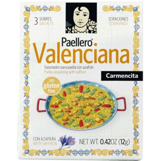 Carmencita Preparado para Paellero Valenciana embalagem 12 g