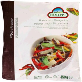 Greens Mistura Chinesa embalagem 450 g