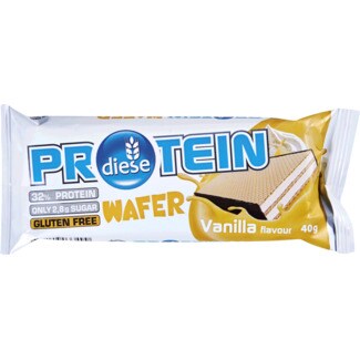 Diese Protein Wafer de Baunilha sem Glúten embalagem 40 g