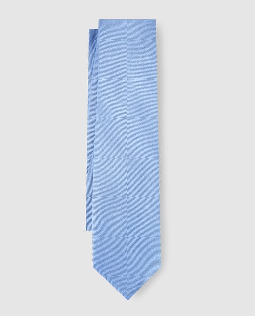 Corbata largo extra de Emidio Tucci en azul celeste
