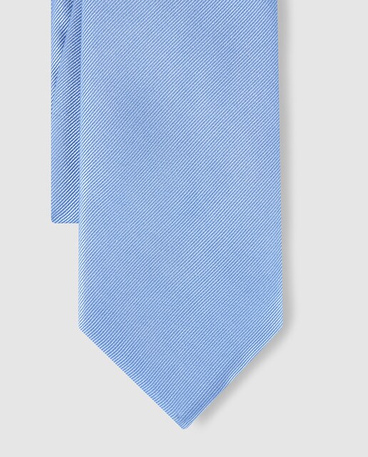 Corbata largo extra de Emidio Tucci en azul celeste