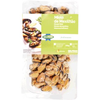Gelpeixe Miolo de Mexilhão embalagem 250 g