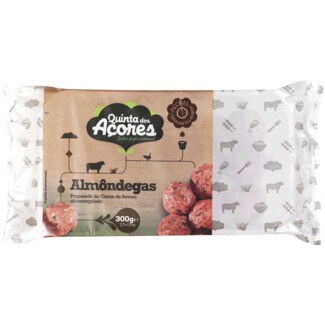 Quinta dos Açores Almôndegas de Bovino Pack 15 embalagem 300 g