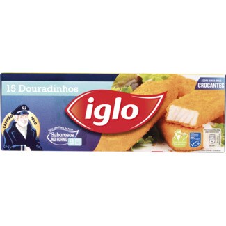 Iglo Douradinhos de Peixe 15 Unidades embalagem 420 g