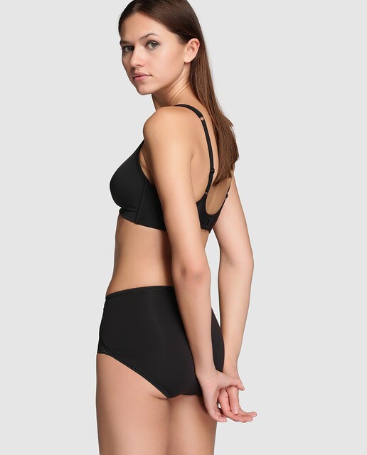 Pack de dos bragas de mujer Sloggi en negro