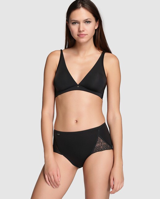 Pack de dos bragas de mujer Sloggi en negro