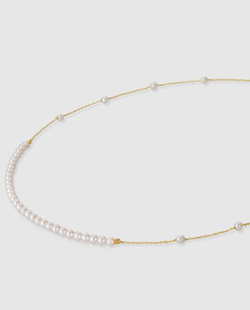 Collar en oro y perlas El Corte Inglés