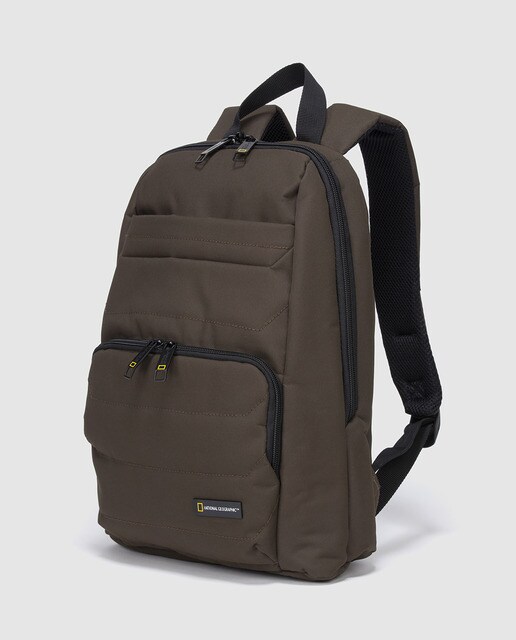 Mochila business en color kaki