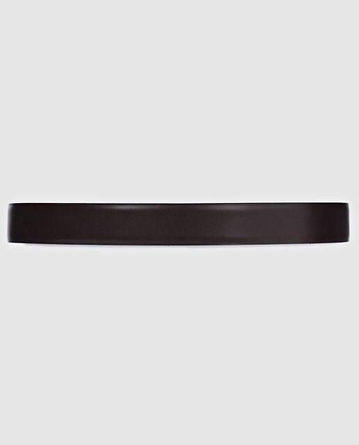 Cinturón de hombre piel negro