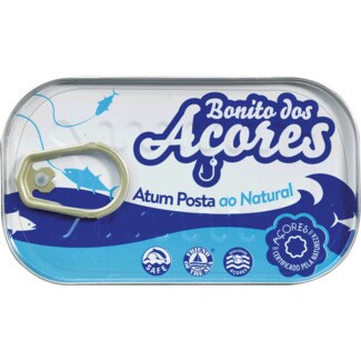 Bonito dos Açores Atum Posta ao Natural lata 120 g