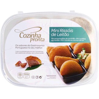 Cozinha Pronta Mini Rissóis de Leitão embalagem 800 g
