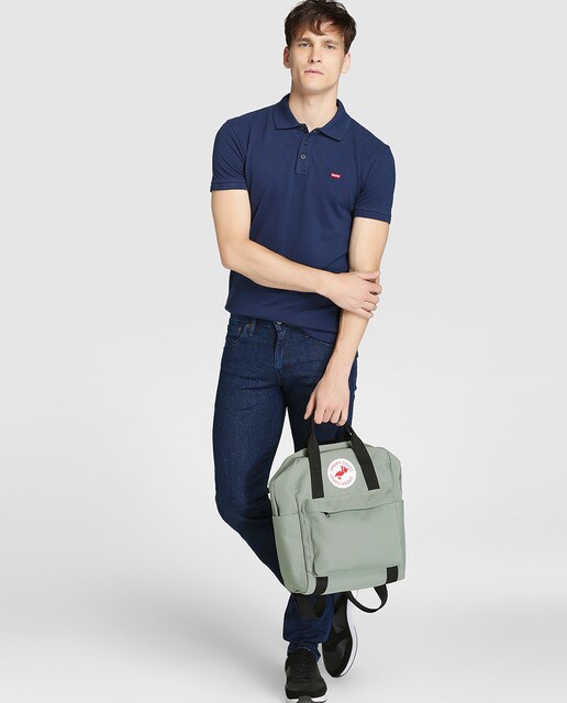Polo de hombre Levi's azul de manga corta