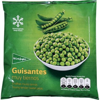 El Corte Inglés Ervilhas embalagem 300 g