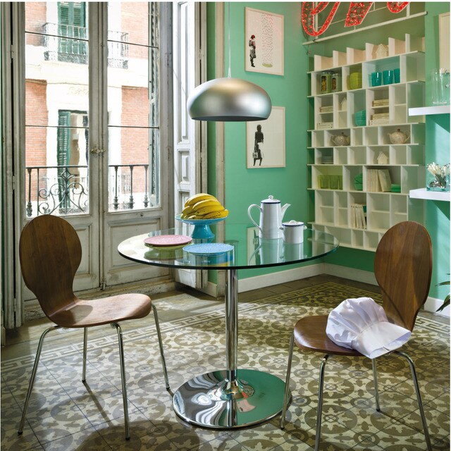 Mesa de comedor de cristal Becky El Corte Inglés