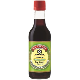 Kikkoman Molho de Soja Tamari sem Glúten embalagem 250 ml
