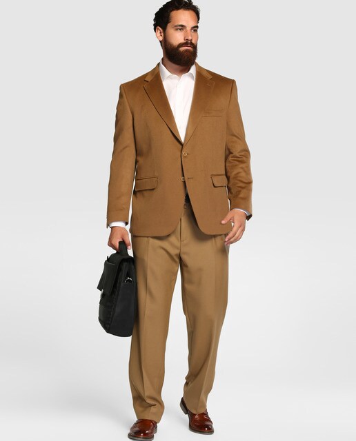 Americana de hombre Emidio Tucci lisa natural tallas grandes